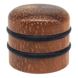 Knob Madeira Bubinga Volume Tone Dome Guitarra Baixo 1un