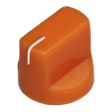 Knob Modelo Fulltone Laranja Com Parafuso