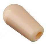 Knob Para Chave Seletora Guitarra Lespaul 3 5mm Cor Bege