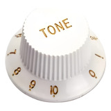 Knob Para Guitarra Stratocaster Tone Branco Avulso