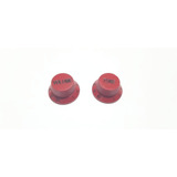 Knobs Stratocaster Vermelho Guitarra Modelo Jem