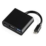 Knup Cabo Adap USB 3-1 Tipo C Thunderbolt 3-0 X HDMI USB 3 Tipo C