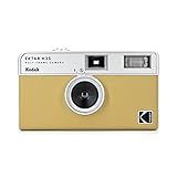 Kodak Câmera De Filme Ektar H35 Half Frame, 35 Mm, Reutilizável, Sem Foco, Leve, Fácil De Usar (areia) (filme E Bateria Aaa Não Estão Incluídos)