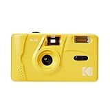 Kodak Câmera De Filme M35 De 35 Mm, Reutilizável, Sem Foco, Fácil De Usar, Flash Embutido E Compatível Com Filme Negativo De 35 Mm Ou Filme B & W (filme E Bateria Não Incluídas) (milho)