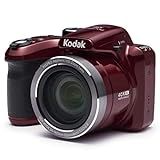 Kodak Câmera Digital Az401rd Point & Shoot Com Lcd De 3 Polegadas, Vermelha