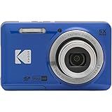Kodak Câmera Digital Pixpro Fz55-bl De 16 Mp, Zoom óptico De 5x, ângulo Amplo De 28 Mm, 1080p, Câmera De Vídeo Full Hd De 2,7 Polegadas (azul)