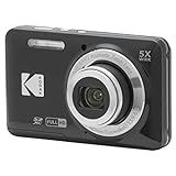 Kodak Pixpro Câmera Digital Fz55-bk 16mp Zoom óptico 5x 28 Mm Grande Angular 1080p Vídeo Full Hd 2,7