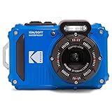 Kodak Pixpro Wpz2 Câmera Digital Wifi Resistente à Prova De Choque à Prova De Poeira 16mp 4x Zoom óptico 1080p Full Hd Vídeo Vlogging Câmera Lcd De 2,7 Polegadas (azul)