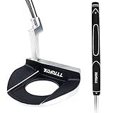 KOFULL Putters De Golfe Para Homens Destros Taco Masculino De Golfe 89 Cm Putters Masculinos Destros Taco De Golfe Masculino Com Função De Picking De Bola Cabeça E Eixo De Aço Inoxidável Para Colocar Golfe