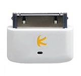 KOKKIA I10s Branco Luxuoso Minúsculo Transmissor Bluetooth Para Compatível Com IPod IPhone IPad 
