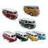 Kombi Miniatura De Ferro Perua 13 Cm Colecionador Com Flexão