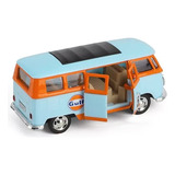 Kombi T1 Gulf Escala 1 38 11cm De Comprimento