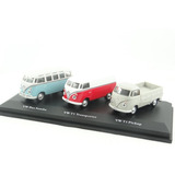 Kombi Vw Bus Samba T1 Transporter Pickup Kit Cararama 1 72 Cor Branco