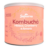 Kombuchá 200g Hibiscus Cranberry E Amora 100 Ôrganico Supra