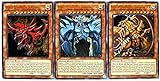 Konami Conjunto De Cartas Legendary Decks Ii Ultra Rare Yugi's God Da Yugioh Ldk2-ens01, Ldk2-ens02 E Ldk2-ens03