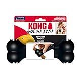 KONG Osso De Borracha Extrema Osso De Cachorro De Borracha Durável Para Mastigadores Potentes Preto Para Cães Grandes