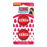 Kong Signature Ball Medium Bola Brinquedo Com Apito Cães