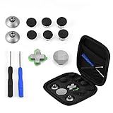 KOSDFOGE ABS Mini Thumb Stick Cap Kit De Botão Magnético De Substituição Compatível Com PS4 XBOX ONE Joystick Preto