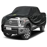KouKou Capa De Caminhão Impermeável Para Todos Os Climas 7 Camadas Capa De Caminhonete Resistente Comprimento Externo De 243 A 635 Cm Ajuste Universal SuperCrew Bed Ford F150 F250 F350 Nissan
