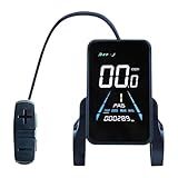 Kowaku Computador De Bicicleta Elétrica Velocímetro De Bicicleta Elétrica Painel De Controle à Prova D água Velocímetro De Bicicleta Elétrica Odômetro De