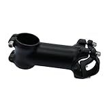 Kowaku Mesa De Bicicleta Preta- Substituição Versátil- Profundidade De Instalação De 1-65 Polegadas- ângulo De 7 Graus- Liga De Alumínio- Mesa De Guidão- Comprimento 8 Cm