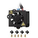 KOYOFEI Creality Ender 5 Plus Kit Hotend Completo Extrusora Original Totalmente Montada Mk8 Kit Hot End Com Bloco De Aquecimento De Alumínio Tubo De Teflon Com Bico De 0 4 Mm Para Impressora 3D Ender