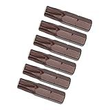 Kozelo 6 Peças Torx Bit 2 5 Cm X A 1 10 2 Cm X T35 Cabeça De Lote De Chave De Fenda Magnética De Haste Hexagonal Para Uso Com Alça De Chave De Fenda
