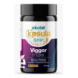 Kpsula Viggor Maxx 30cáps Ekobé Estimulante Unissex Sabor Sem Sabor
