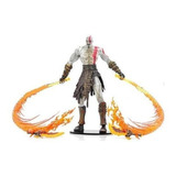 Kratos God Of War Neca Toys Fogo Blades Deus Da Guerra