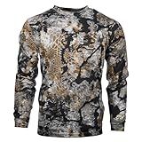 Kryptek Camisa Masculina De Caça De Manga Curta Padrão Stalker 100 Algodão Camiseta Camuflada Furtiva Skyfall 3GG