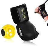 KSIEE Treinador De Swing De Golfe Auxílio De Treinamento De Golfe Com Bola De Auxílio De Treinamento Melhore Sua Técnica De Swing De Golfe O Auxílio De Treinamento De Pulso De Golfe Treinador De