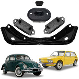 Kt Original Coxim Cambio Motor Suporte Calço Fusca Brasilia