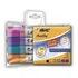 Kt Pincel Marcador Quadro Branco Bic Canetao Fashion 4 Core
