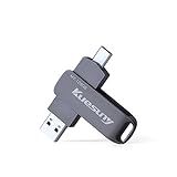 Kuesuny Flash Drive USB 128 GB USB Tipo C SSD Externo Pen Drive 400 MB S 560 MB S Flash Drive Super Velocidade USB 3 2 Estado Sólido USB C Flash Drive Compatível Com PS4 Windows Mac