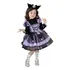 Kuromi Kitty Meninas Fofo Princesa Lolita Vestido + Tiara