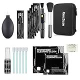 KuuZuse Kit Profissional De Limpeza De Câmera DSLR Com Cotonetes De Limpeza APS C Panos De Microfibra Caneta De Limpeza De Câmera Para Lentes De Câmera Lentes ópticas E Câmeras SLR Digitais 