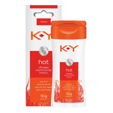 Ky Hot Gel Lubrificante Íntimo Bisnaga 50g Envio Imediato