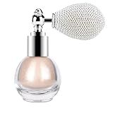 KYDA Spray Em Pó Iluminador- Spray De Glitter De Alto Brilho- Maquiagem Em Pó Brilhante- Para Rosto E Corpo Com Glitter Cosmético - Champanhe Dourado