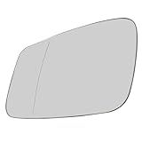 KYYET Porta Lateral Vidro De Espelho Branco Aquecido Ao Vento Com Placa Traseira Para F01 F07 F10 F11 F20 F21 F22 F30 F31 F32 F34 F36 I3 Lado Esquerdo 