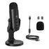 Kz 610 Microfone Condensador De Mesa Usb C  Adaptadores Type c E Lightning