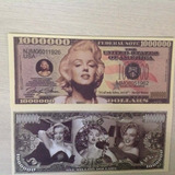 L 732 Cédula De U 1 Milhão Marilyn Monroe Usa Fantasia 1962