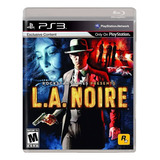 L.a. Noire: Standard Edition Rockstar Games Física Seminovo 