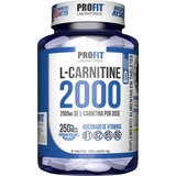 L-carnitina 2000mg Com Cromo - Pote 60 Capsulas - Profit F