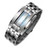 L Relógio Digital Led Binário Fashion Matrix Para Homem