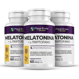 L-triptofano Melatonina 180 Cápsulas 500mg Vitaminas Magn