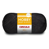 Lã Hobby Baby & Kids - Outono E Inverno - Circulo Cor 940-preto