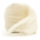 Lã Merino Para Feltragem Branca Natural 50g