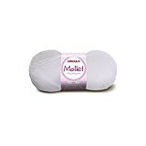 Lã Mollet Círculo 100g - Cor 10 Branca