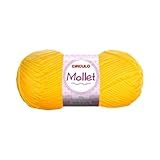 Lã Mollet Novelo 100g 200m 1245 CANÁRIO