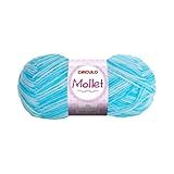 Lã Mollet Novelo 100g 200m 9113 CASCATA